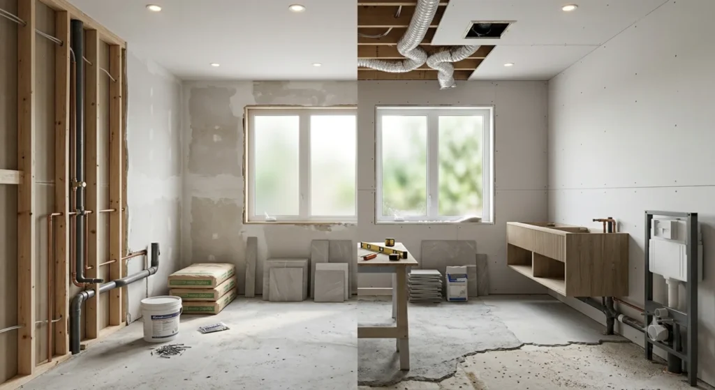 Common bathroom renovation mistakes during construction 

