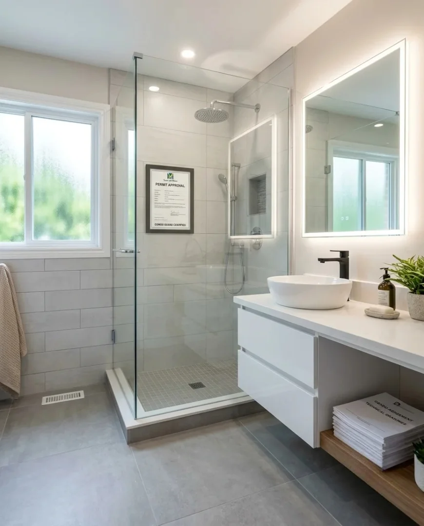 Bathroom remodeling services in Milton for modern and functional bathrooms