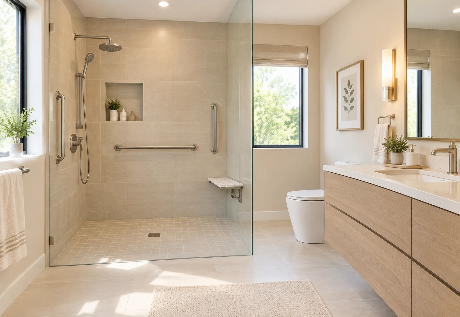 Bathroom renovation company in Milton transforming outdated bathrooms